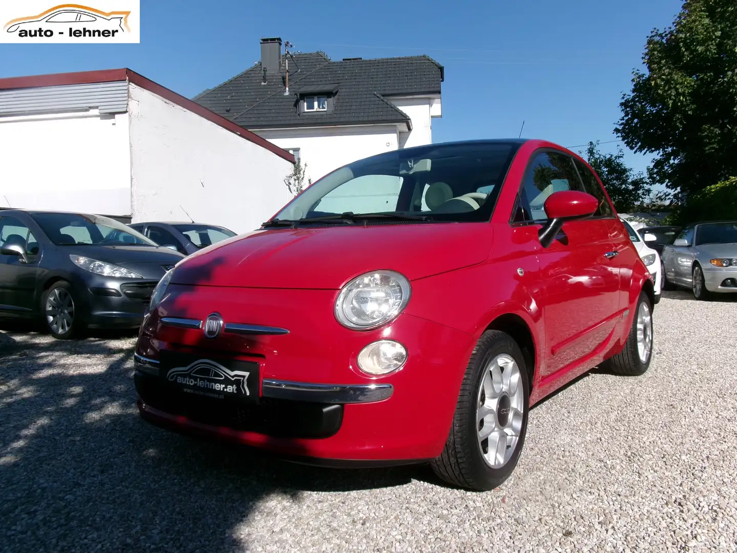 Fiat 500 1,2 8V Lounge Rot - 1