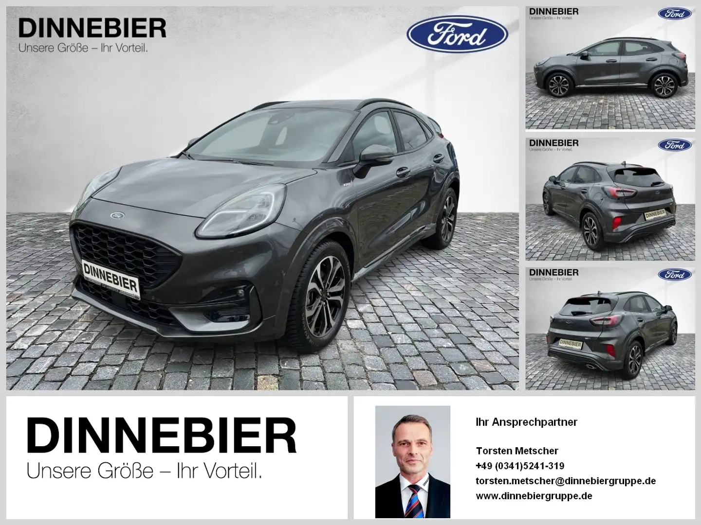 Ford Puma ST-Line X LED+Navi+Kamera+Winterpaket Grey - 1