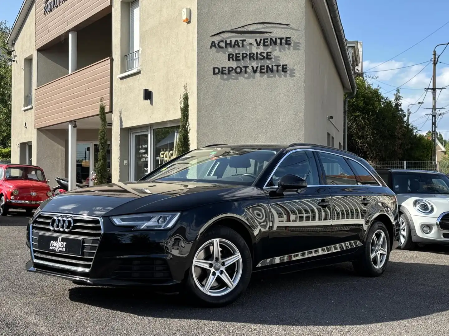 Audi A4 Avant 2.0 30 TDI - 122 - BV S-tronic  Business lin Noir - 1