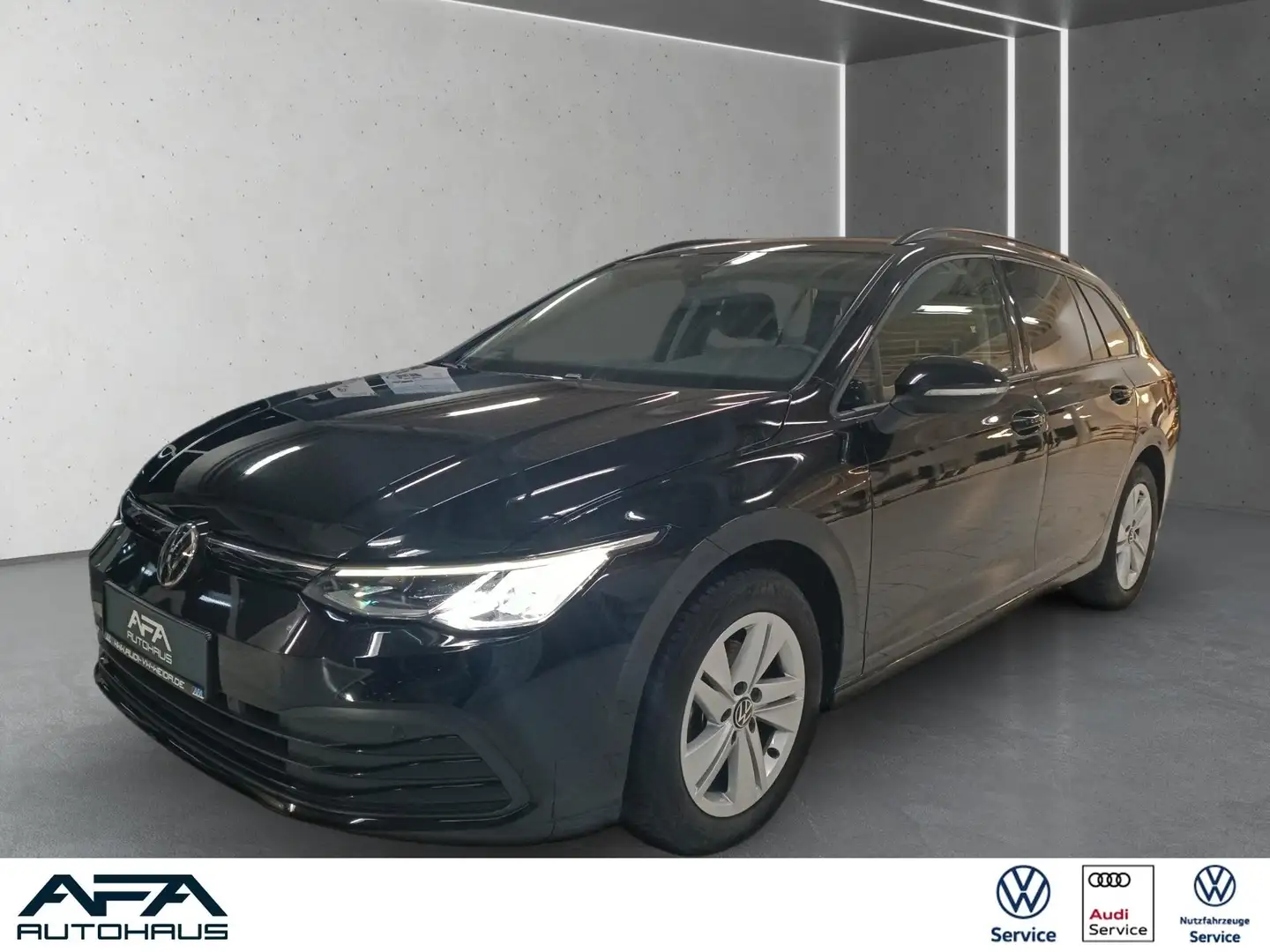 Volkswagen Golf Variant Golf VIII Variant 1.0 eTSI LIFE DSG LED*Navi*ACC*L Schwarz - 1