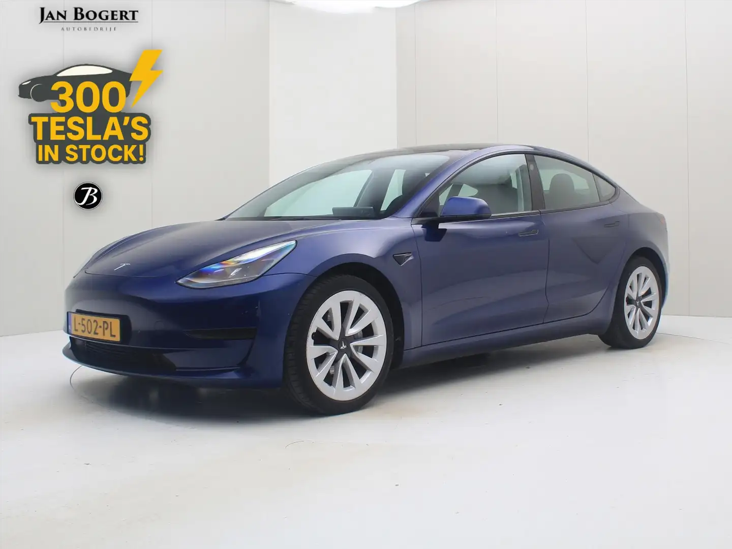 Tesla Model 3 Standard RWD Plus FACELIFT [ LFP ACCU+WARMTEPOMP+A Blauw - 1