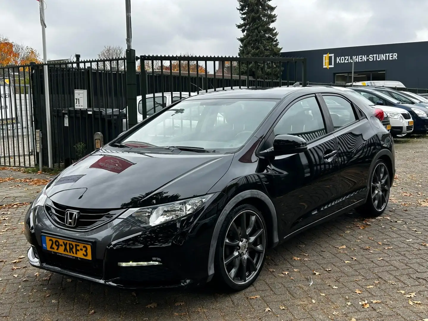 Honda Civic 1.4 Comfort 1e eigenaar volledig dealer onderhoude Zwart - 2