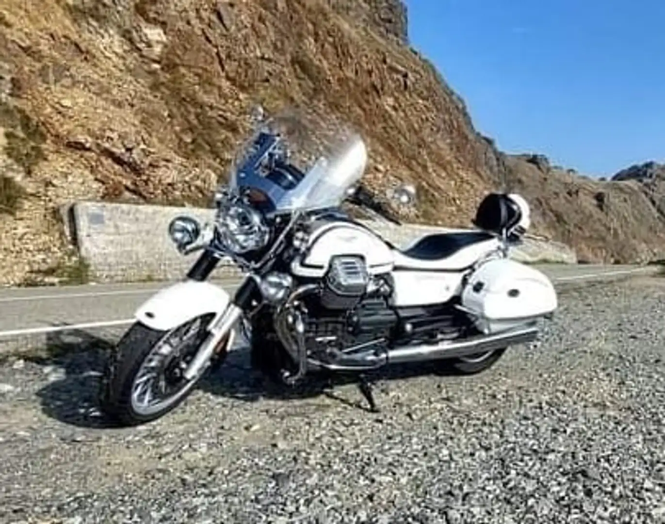 Moto Guzzi California 1400 touring Blanco - 1
