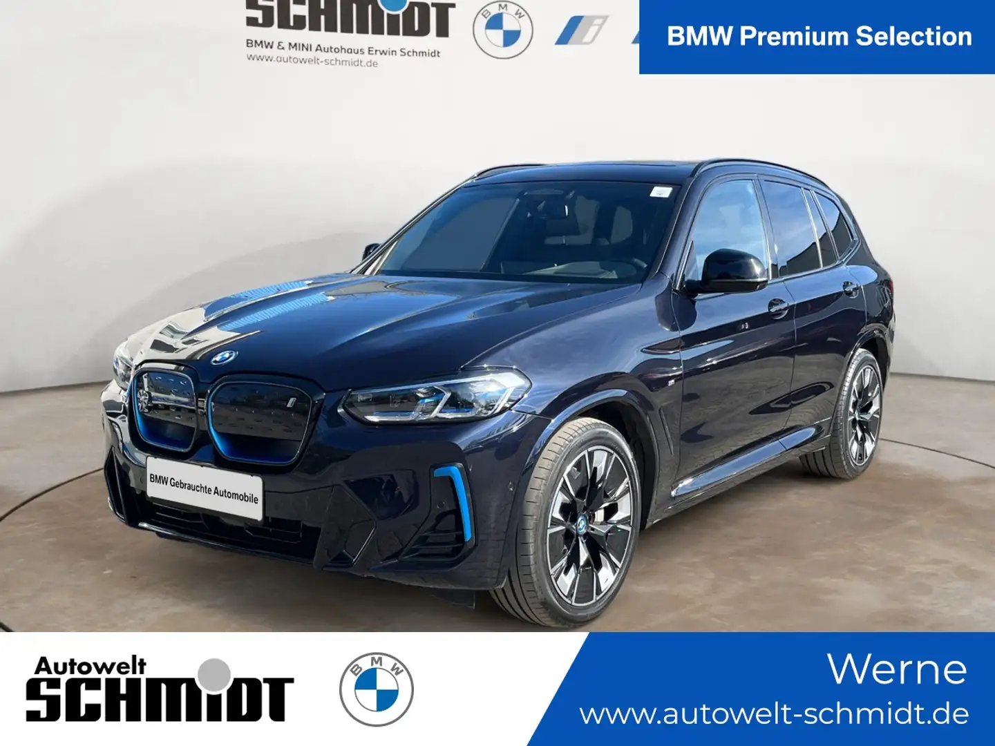 BMW iX3 Impressive M Sport /// + 2Jahre-BPS.GARANTIE Černá - 1