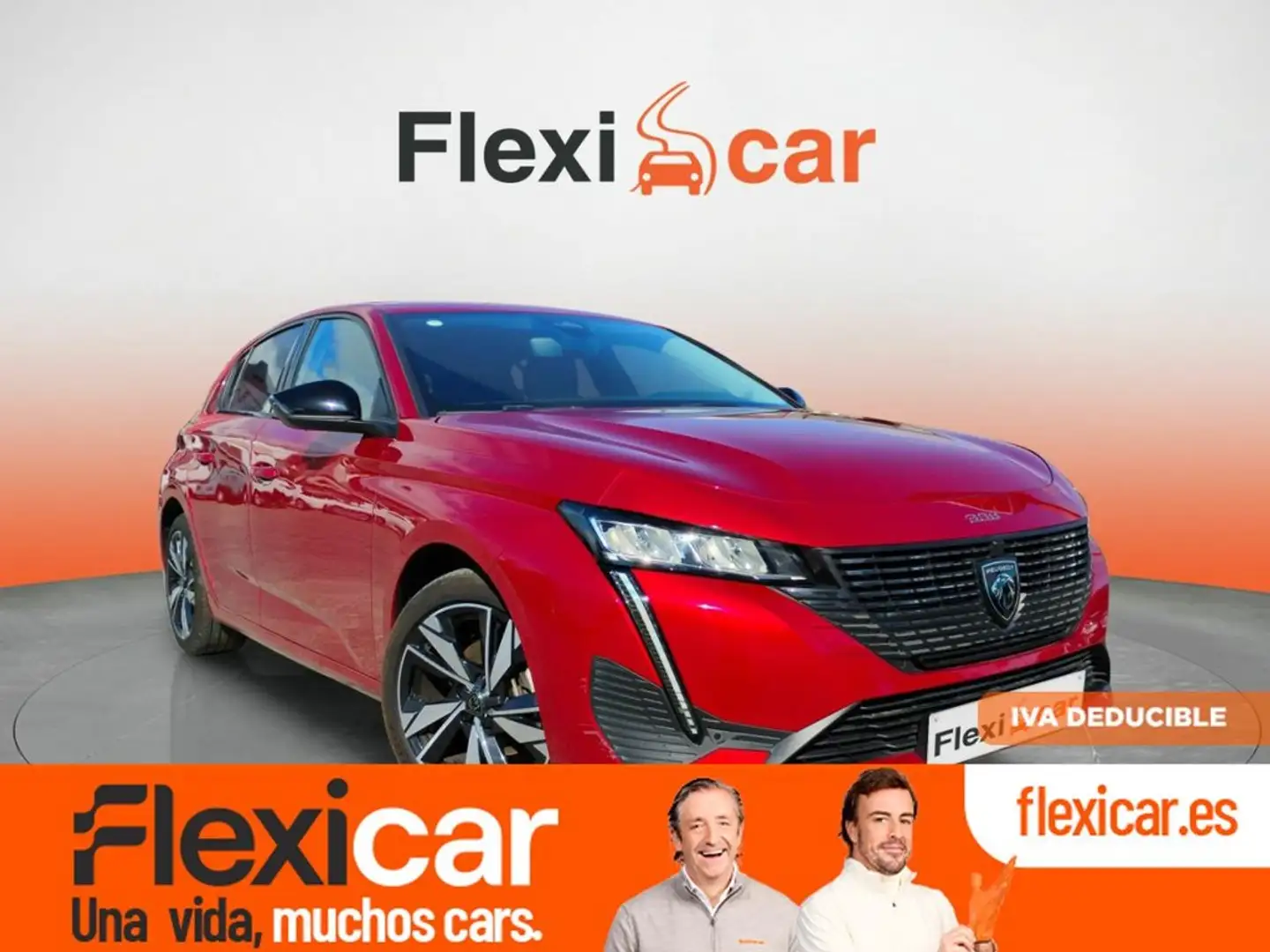 Peugeot 308 1.2 PureTech S&S Allure Pack 130 Rood - 1