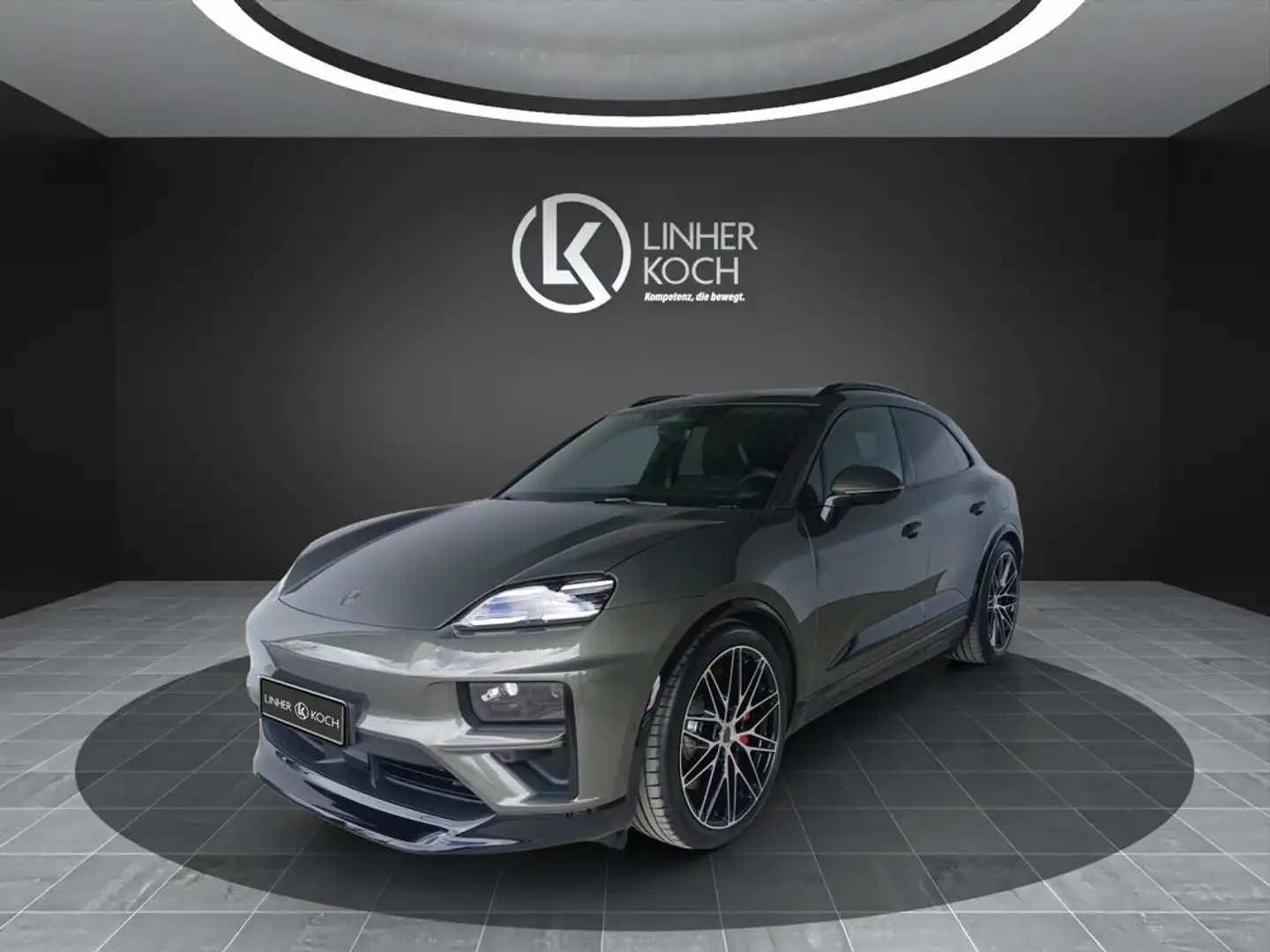 Porsche Macan Turbo ''PANO+SITZBELÜFTUNG+LEDER+uvm'' Grün - 1