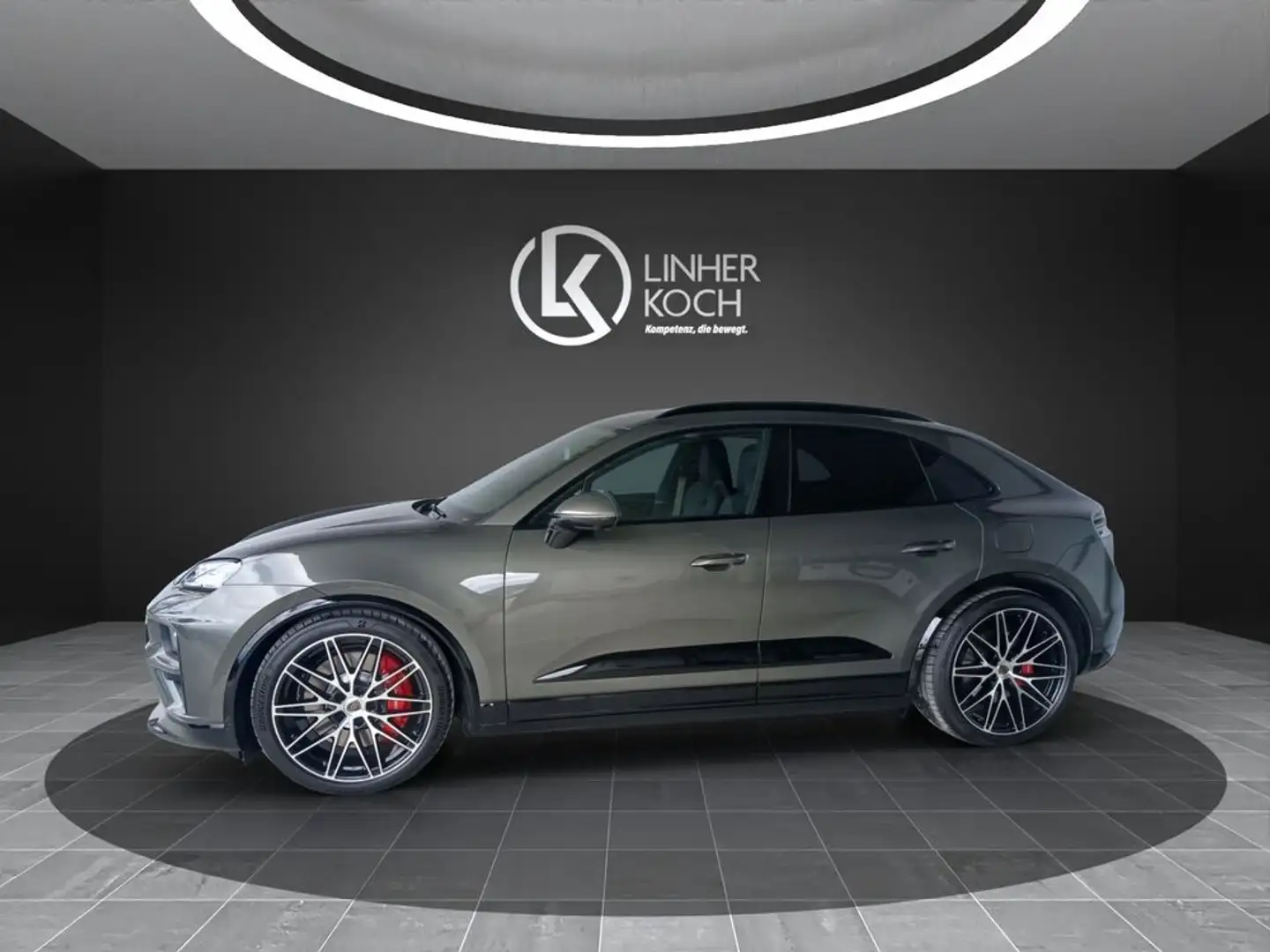 Porsche Macan Turbo ''PANO+SITZBELÜFTUNG+LEDER+uvm'' Grün - 2