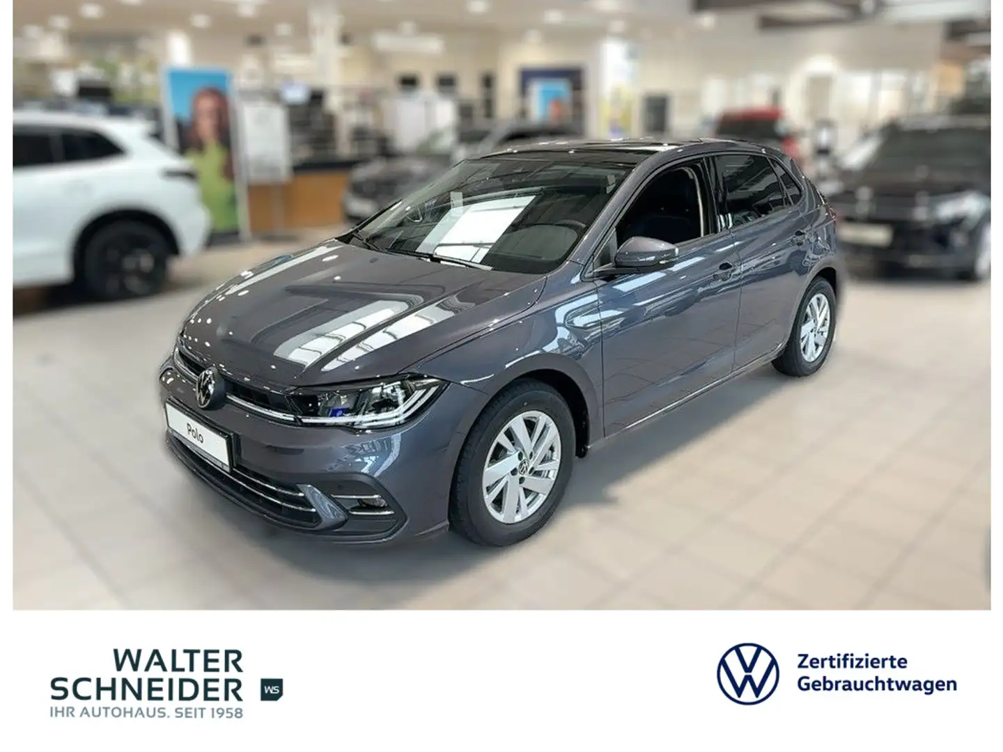 Volkswagen Polo Style 1.0 TSI DSG AHK, Navi, Kamera Grau - 1