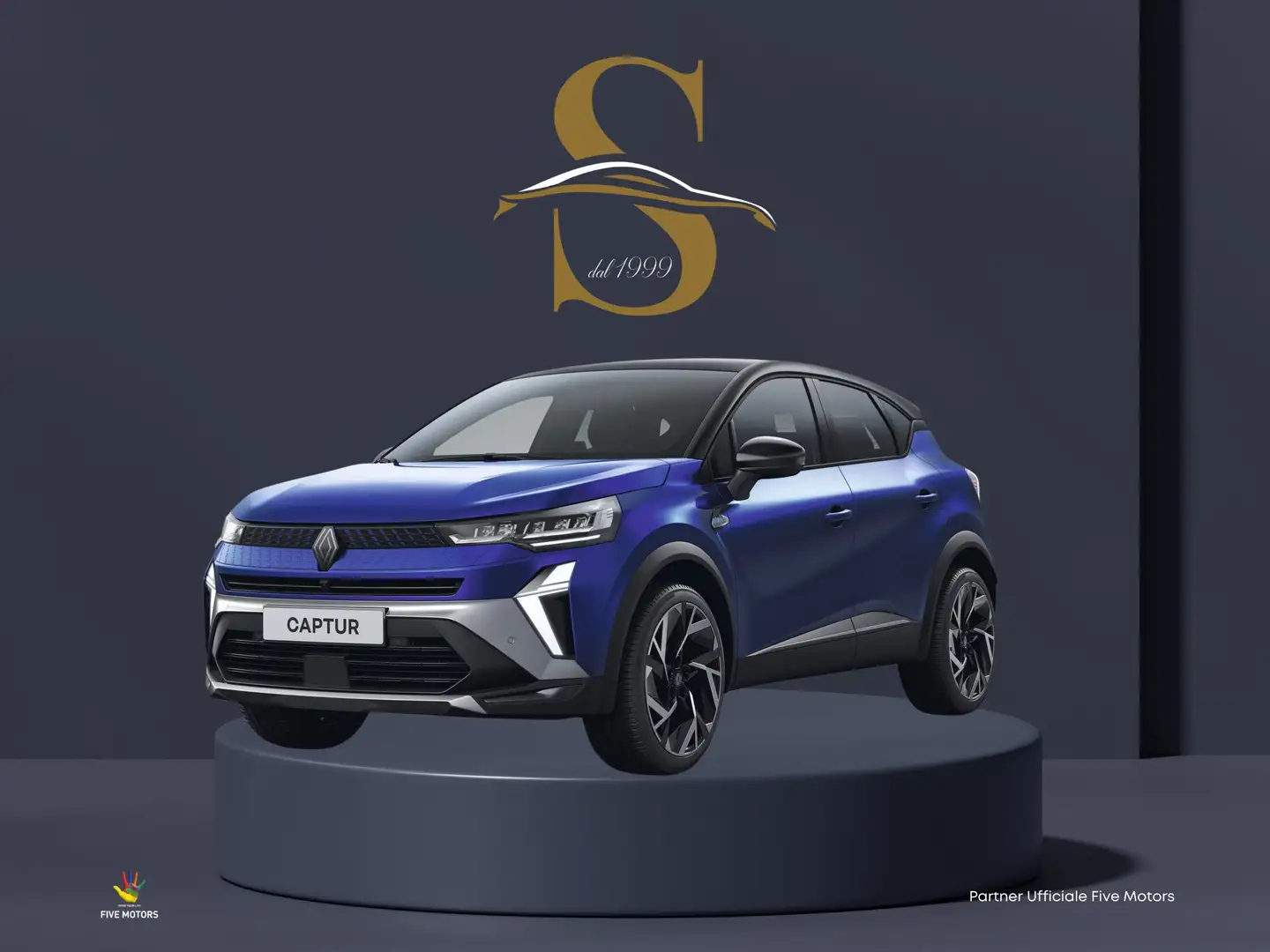Renault Captur Blu/Azzurro - 1