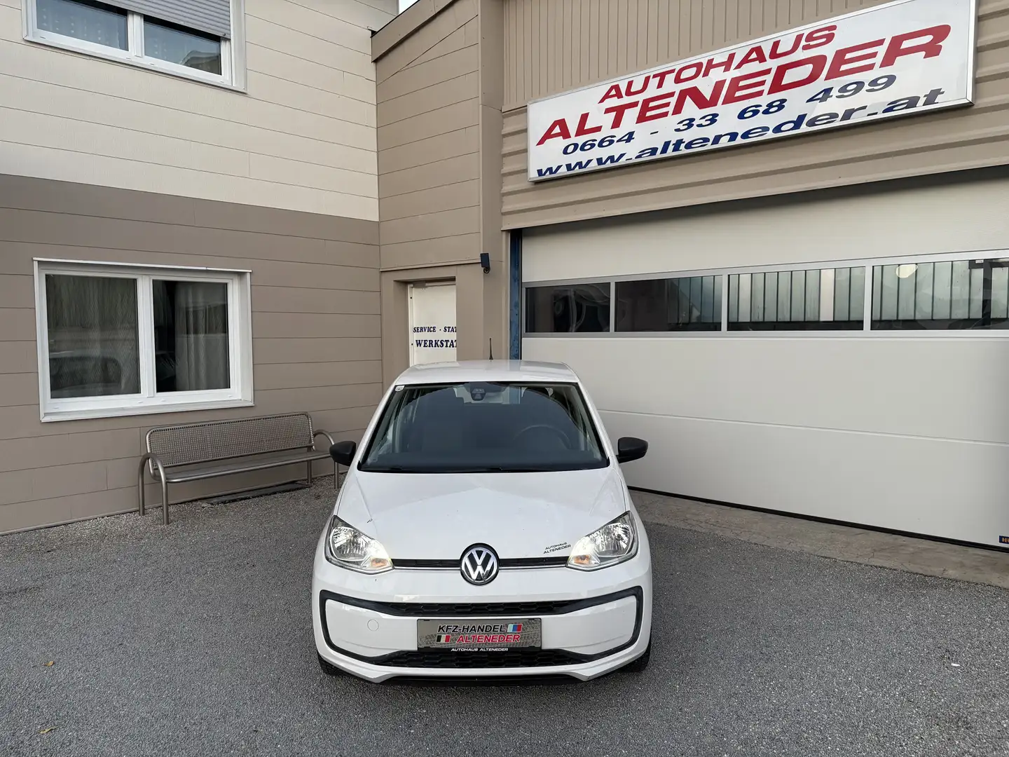 Volkswagen up! take up! 1,0 BMT KLIMA WENIG KM KOMFORT-PAKET Weiß - 2