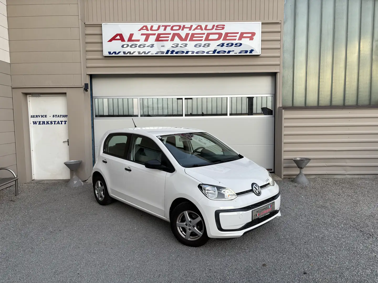 Volkswagen up! take up! 1,0 BMT KLIMA WENIG KM KOMFORT-PAKET Weiß - 1