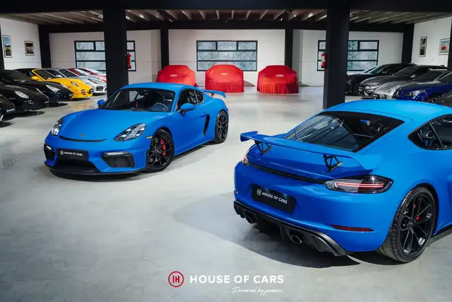 Porsche Cayman 718 GT4 Clubsport PDK 2021 – PTS / Arrow Blue