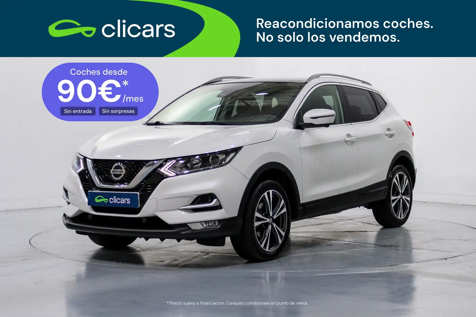 Nissan Qashqai 1.2 DIG-T N-Connecta 4x2 Blanco - 1