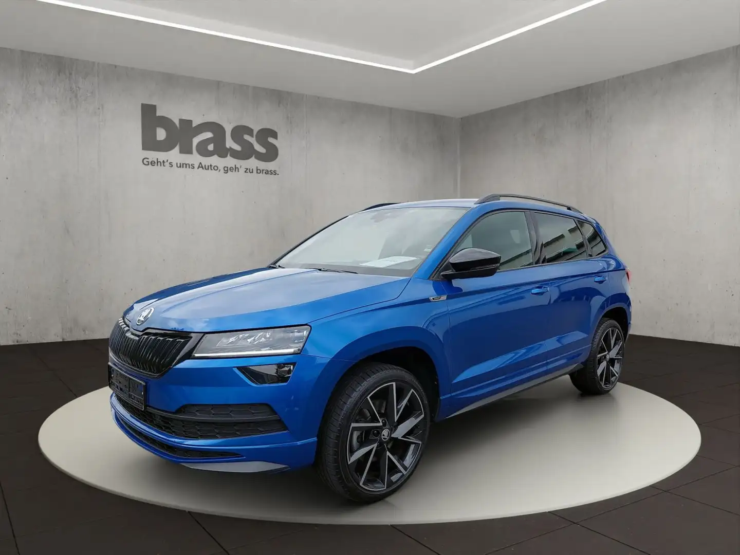 Skoda Karoq Sportline  - AHK Blau - 1