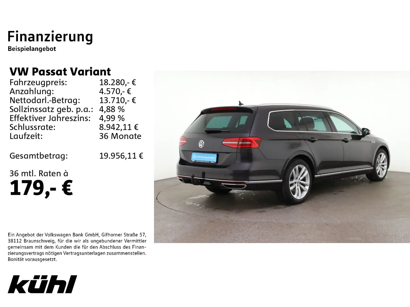 Volkswagen Passat Variant GTE 1.4 TSI DSG LED/ACC/Stanhzg./ Grau - 2