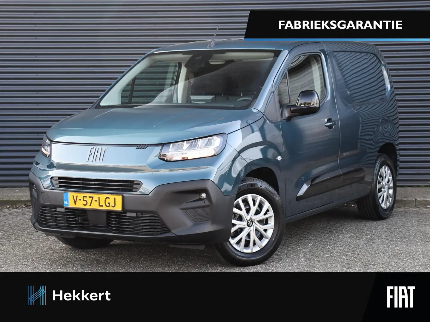 Fiat E-Doblo L1H1 50 kWH 136pk Automaat STANDKACHEL | ADAPT. CR Bleu - 1