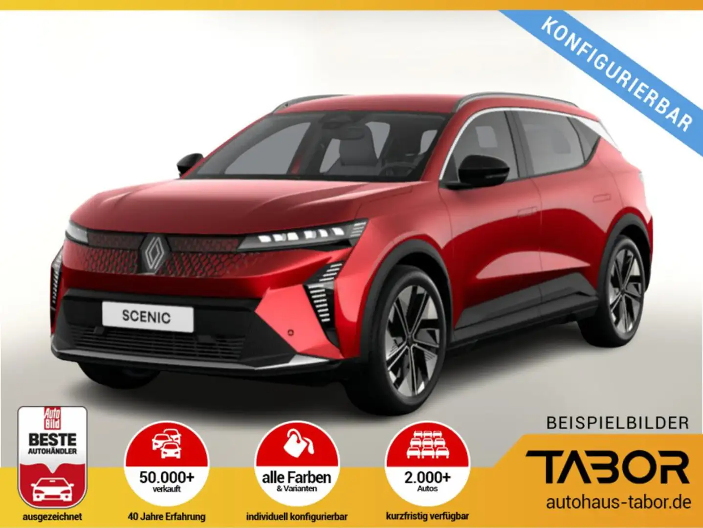 Renault Scenic E-TECH Techno 220 Long Range Rot - 2