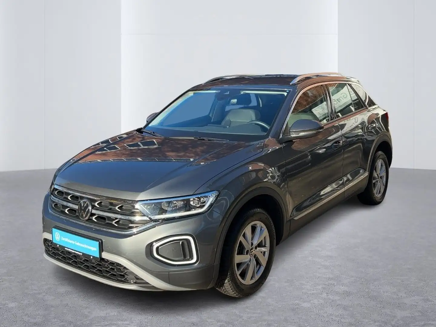 Volkswagen T-Roc 2.0 TDI Style AHK Navi Sitzhzg Grau - 2