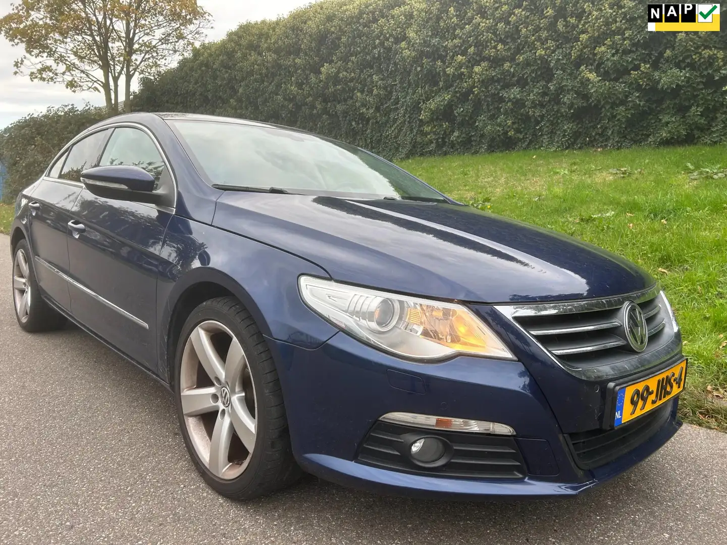 Volkswagen Passat CC 1.8 TSI 4p. - Panoramadak - Leder - Navi Blauw - 1