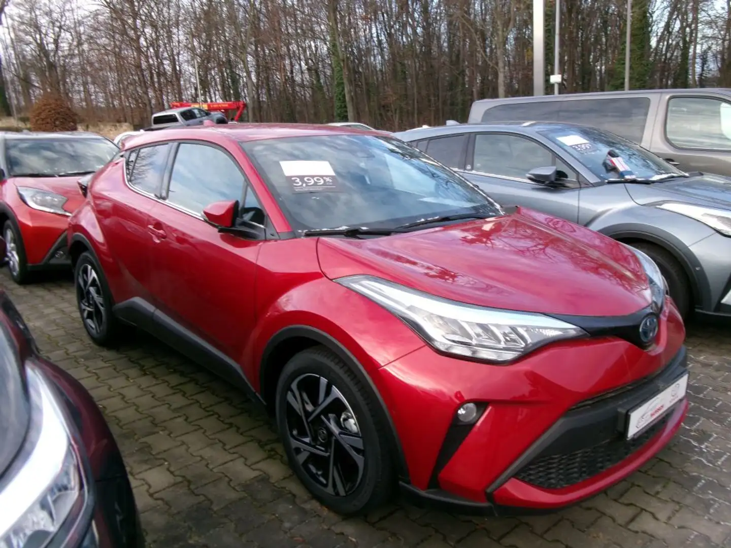 Toyota C-HR 2.0 Hybrid Team Deutschland Rot - 2