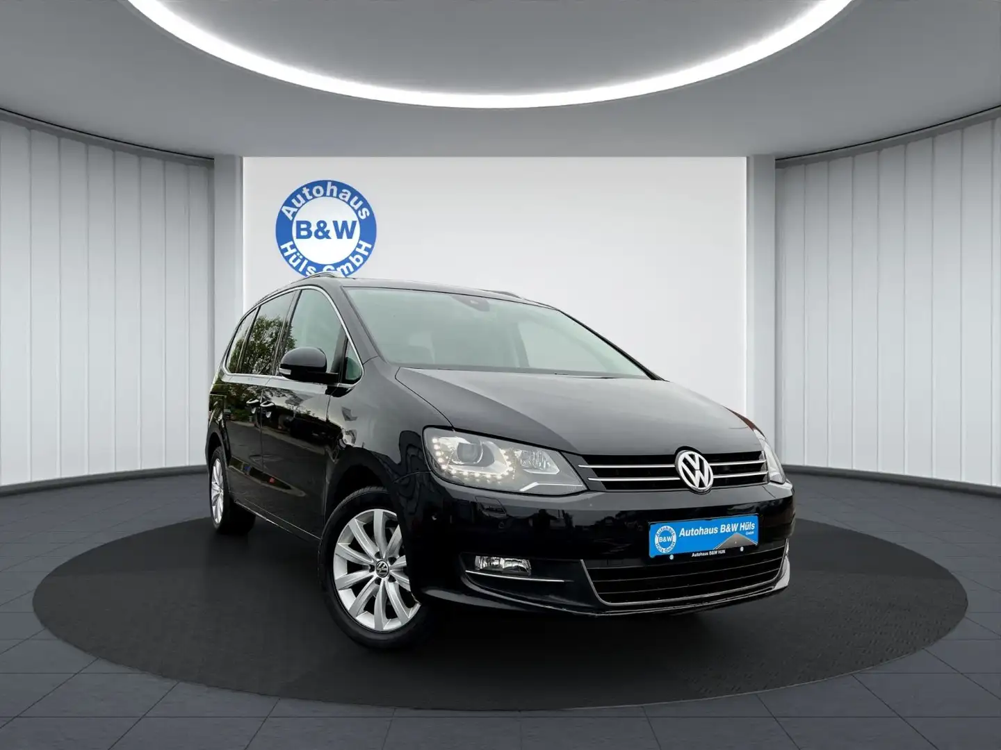 Volkswagen Sharan Highline 7-Si*PANO*LEDER*XENON*SHZ*TEMP Nero - 1