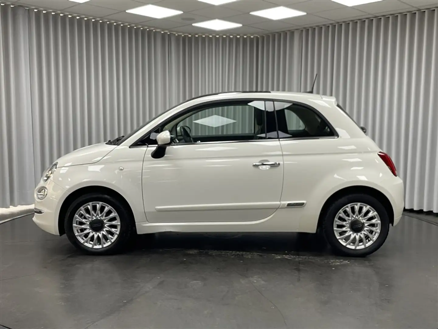 Fiat 500 1.2i / Navi / DAB / Pano dak / Cruise co / ... Blanc - 2