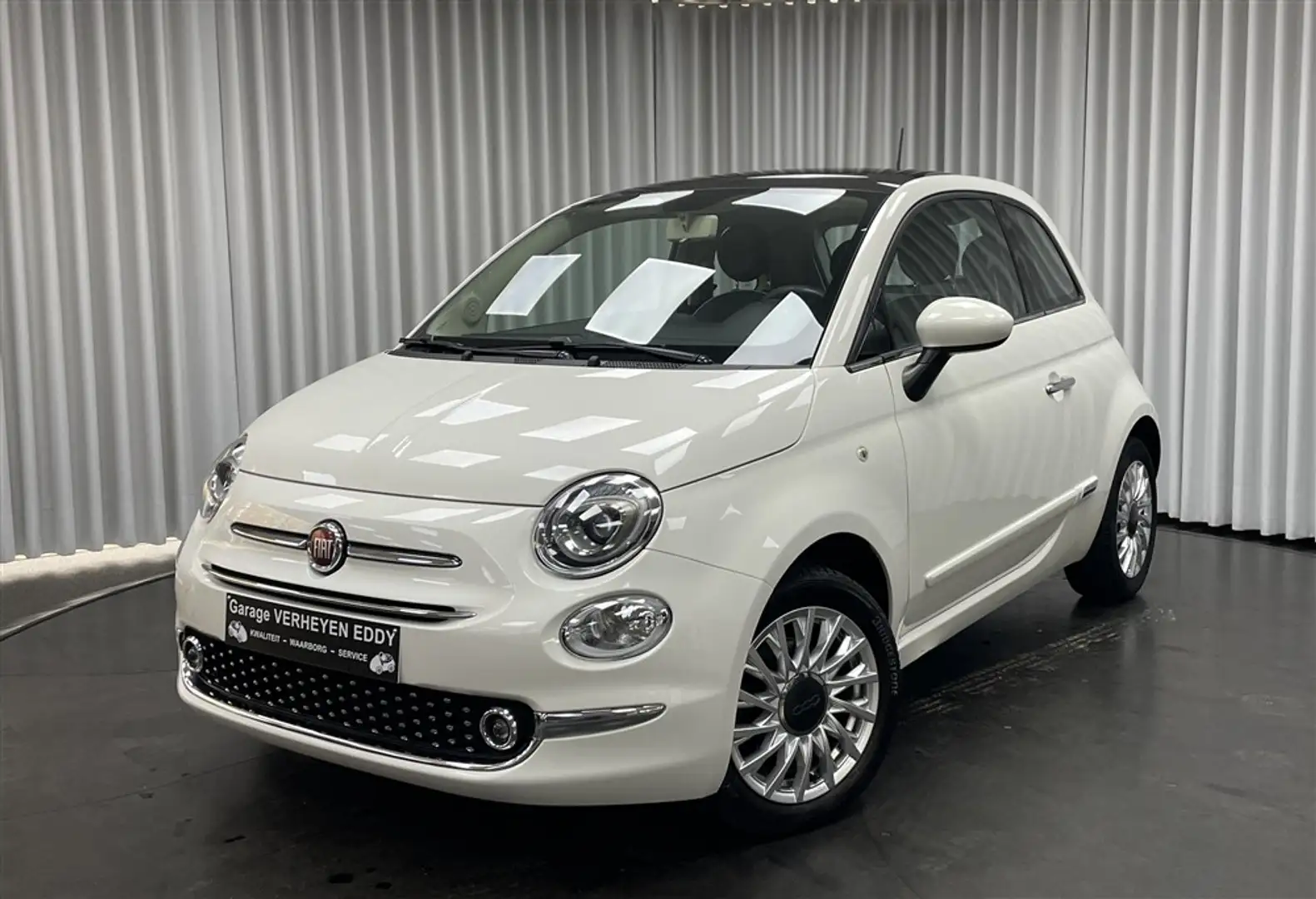 Fiat 500 1.2i / Navi / DAB / Pano dak / Cruise co / ... Blanc - 1
