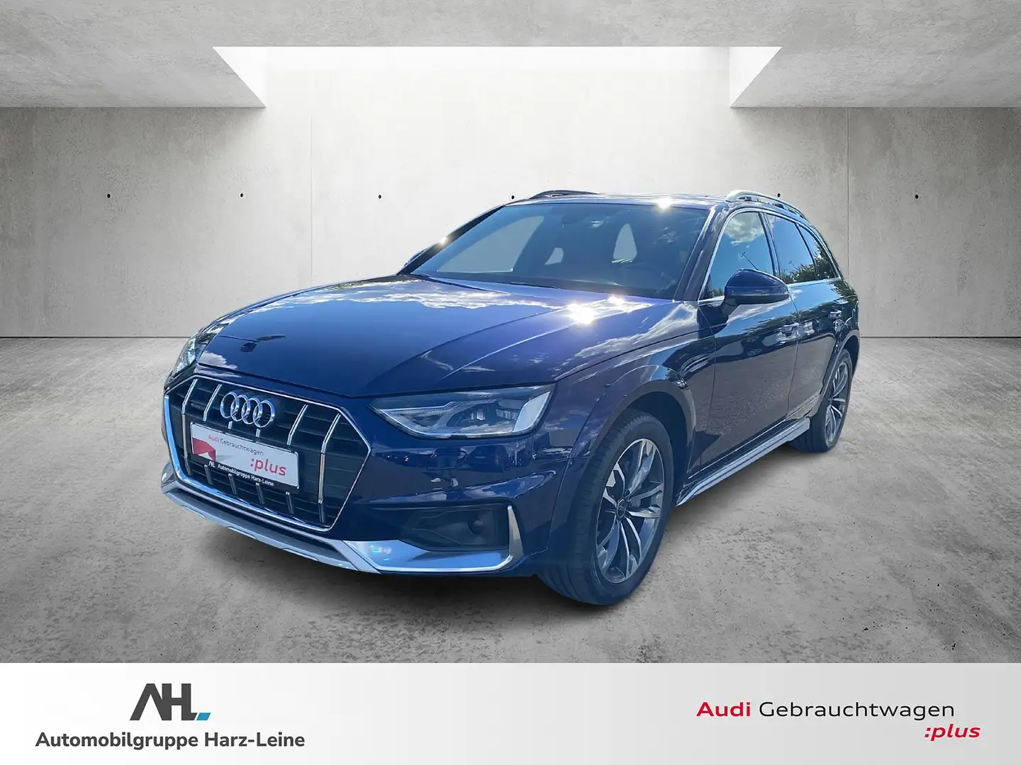 Audi A4 allroad 40 TDI quattro S-tronic LED Navi ACC RFK Standhzg. Bleu - 1