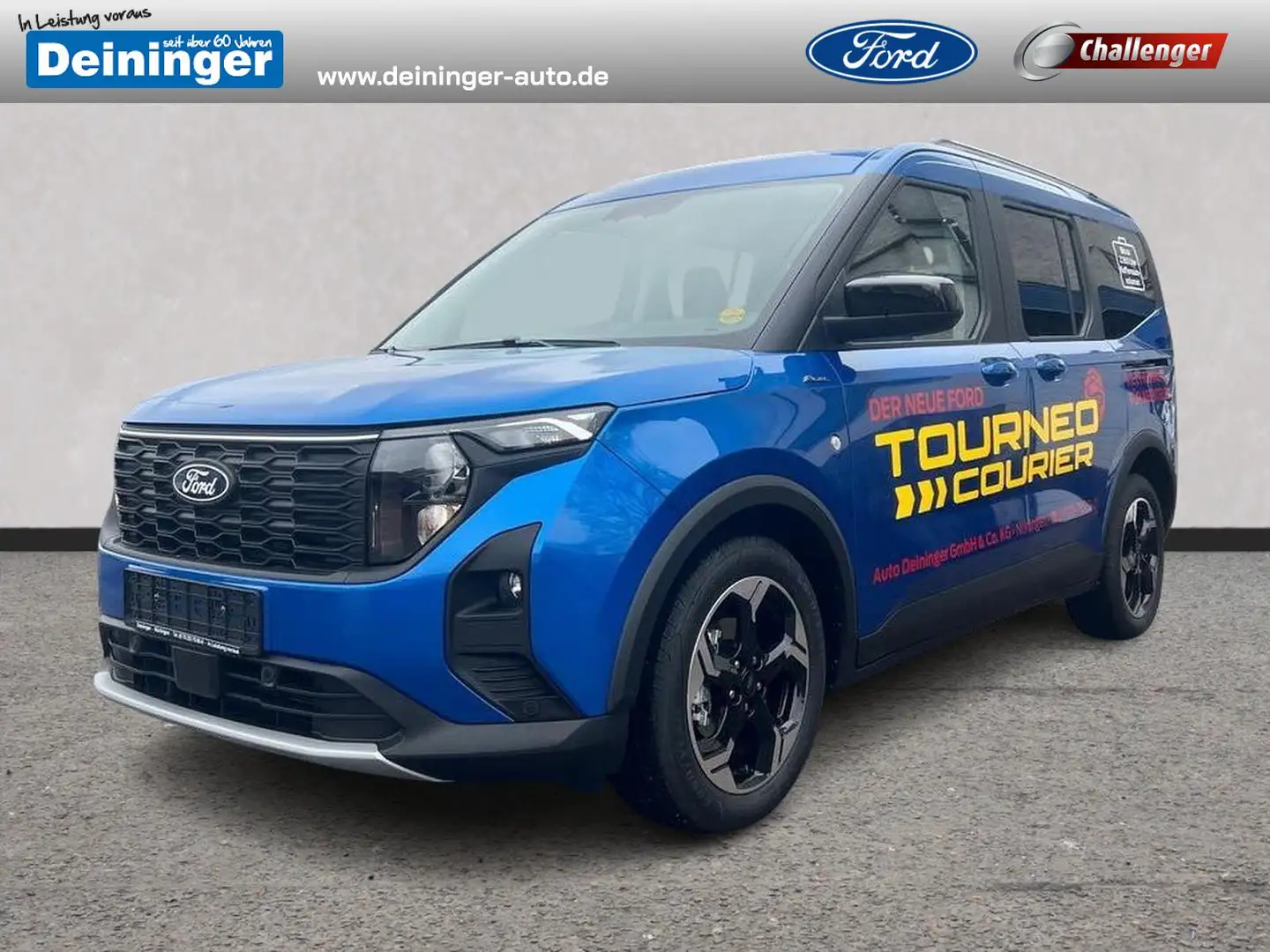 Ford Tourneo Courier 1.0 EcoBoost Active FAHRER-ASSISTENZ-PAKET III KLI Kék - 1