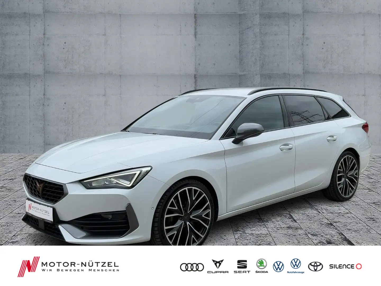 CUPRA Leon ST VZ 2.0 TSI 4DRIVE LEDER+LED+NAV+AHK+BEAT Weiß - 1