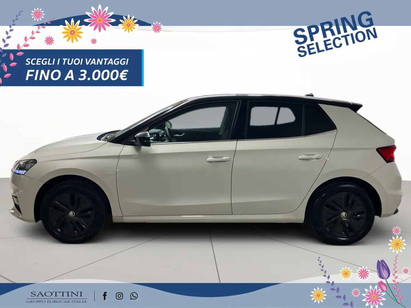 Skoda Fabia 1.0 TSI evo Style 95 CV Blanc - 2