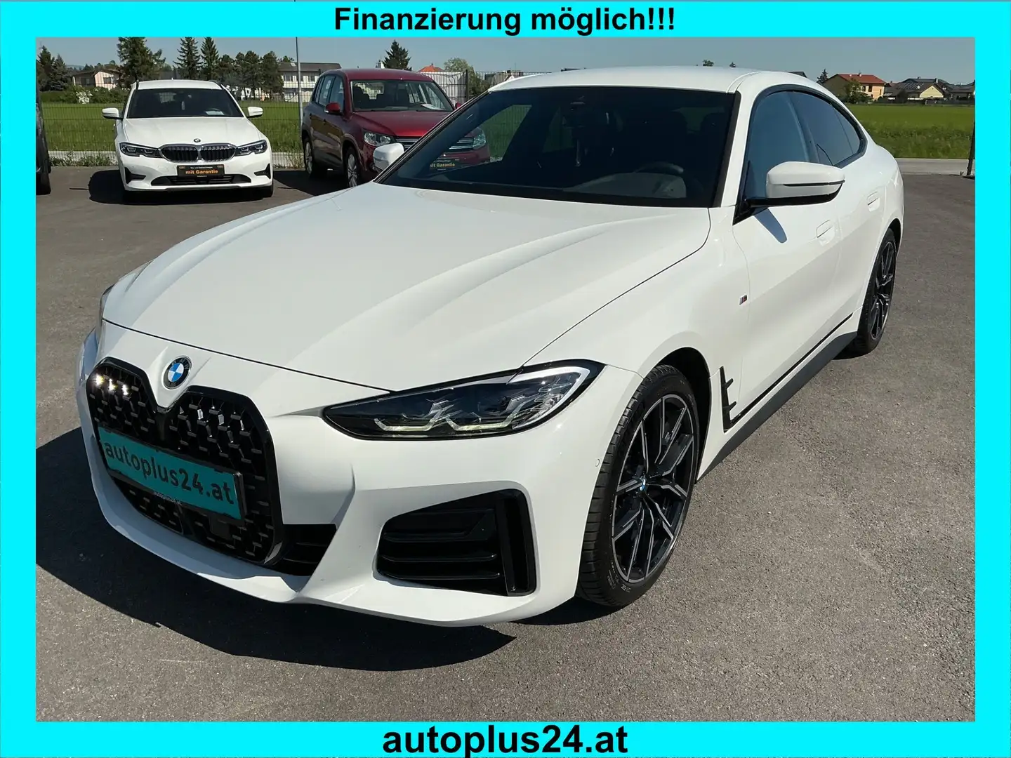 BMW 420 i Gran Coupe Aut. M Sport Weiß - 1