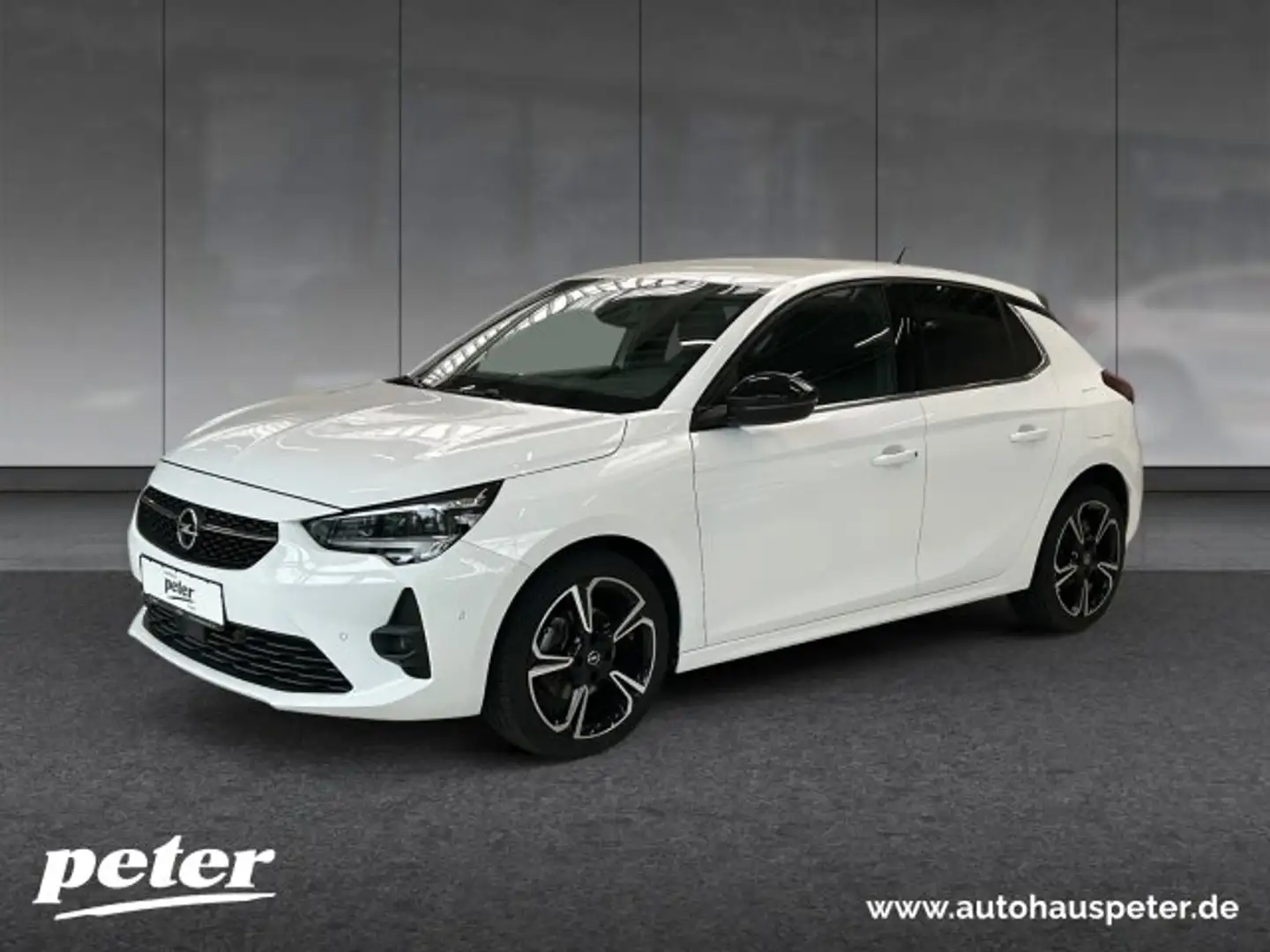 Opel Corsa Corsa F 1.2 Turbo GS Line Klimaautomatik Sitzheizung Alcantara 100PS Blanc - 1