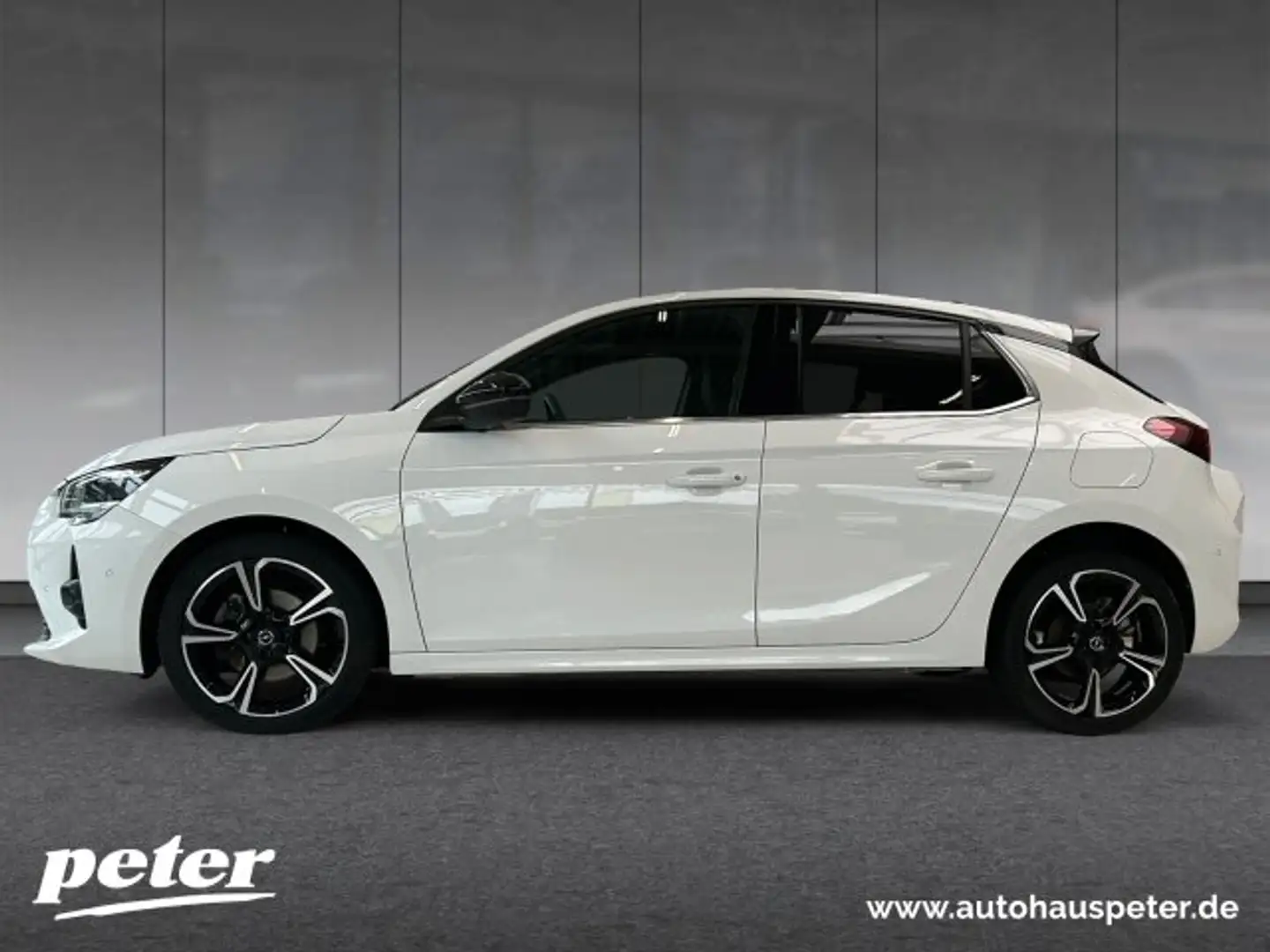 Opel Corsa Corsa F 1.2 Turbo GS Line Klimaautomatik Sitzheizung Alcantara 100PS Blanc - 2