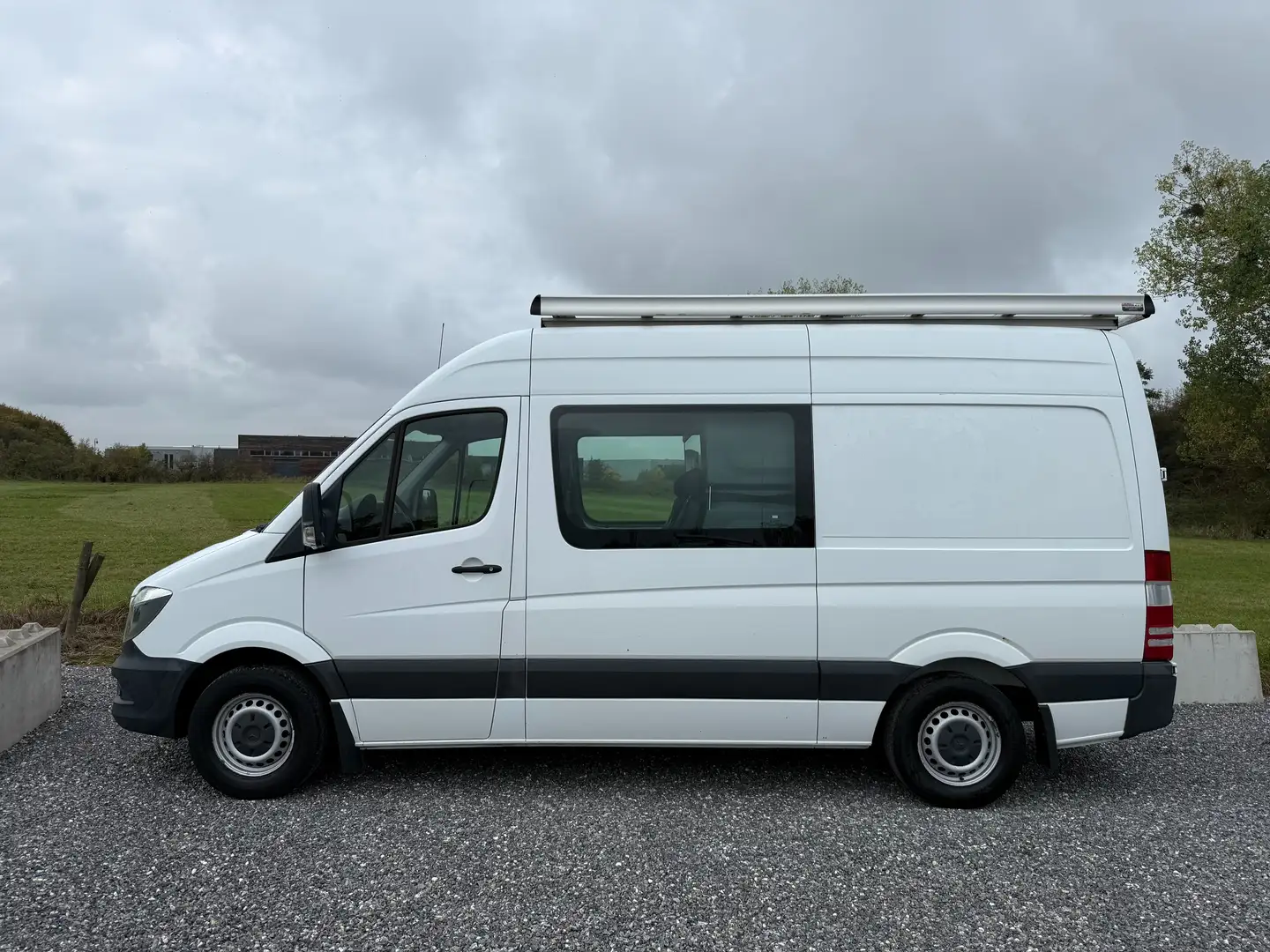Mercedes-Benz Sprinter 165CH **6Places Double cabine Blanc - 2