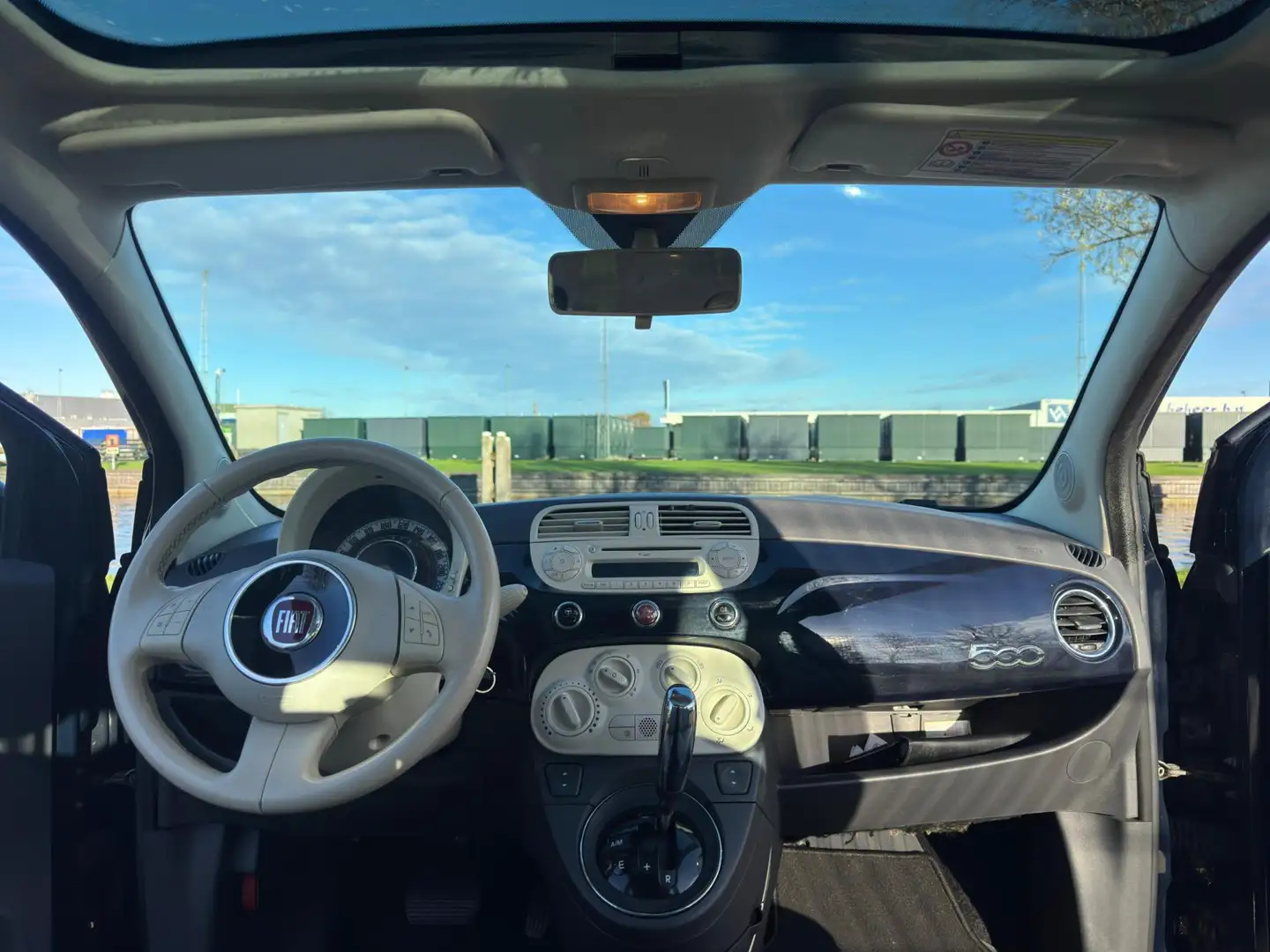 Fiat 500 1.2 Lounge Blauw - 2