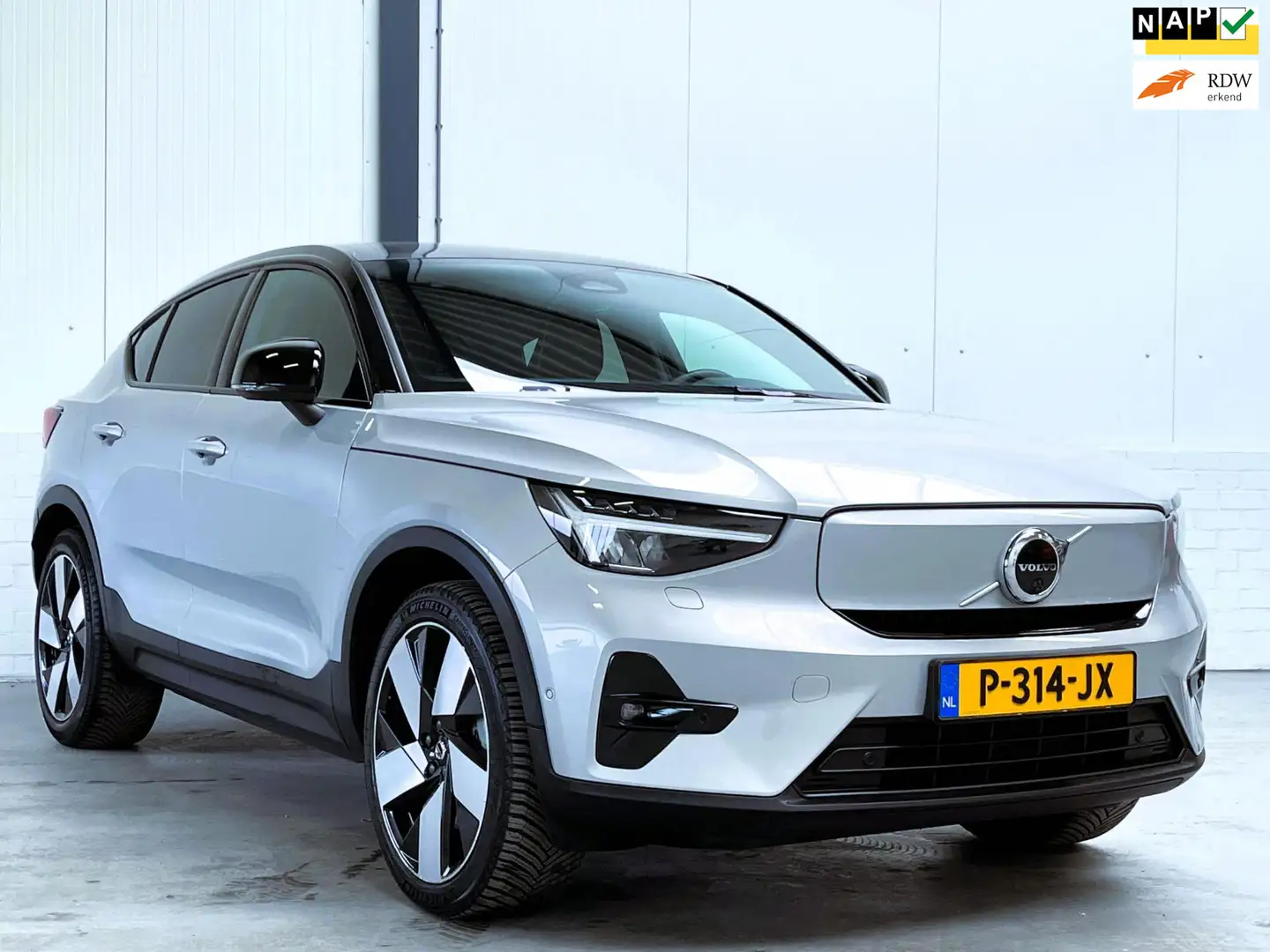 Volvo C40 Recharge Twin Intro Edition 78 kWh 360 Camera|Pano Gris - 1