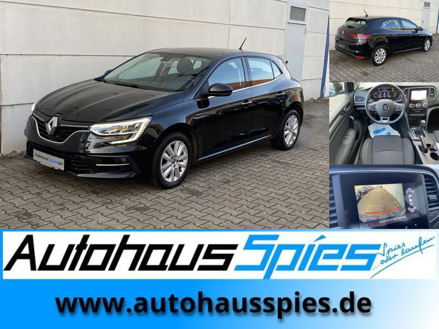 Renault Megane 1,5 DCI 115 Blue Business Ed. Nav LED DAB EURO6d Schwarz - 1