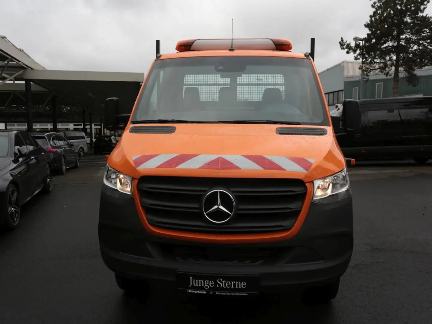 Mercedes-Benz Sprinter 516 CDI 4x4 Kipper Standard Klima AHK Orange - 2