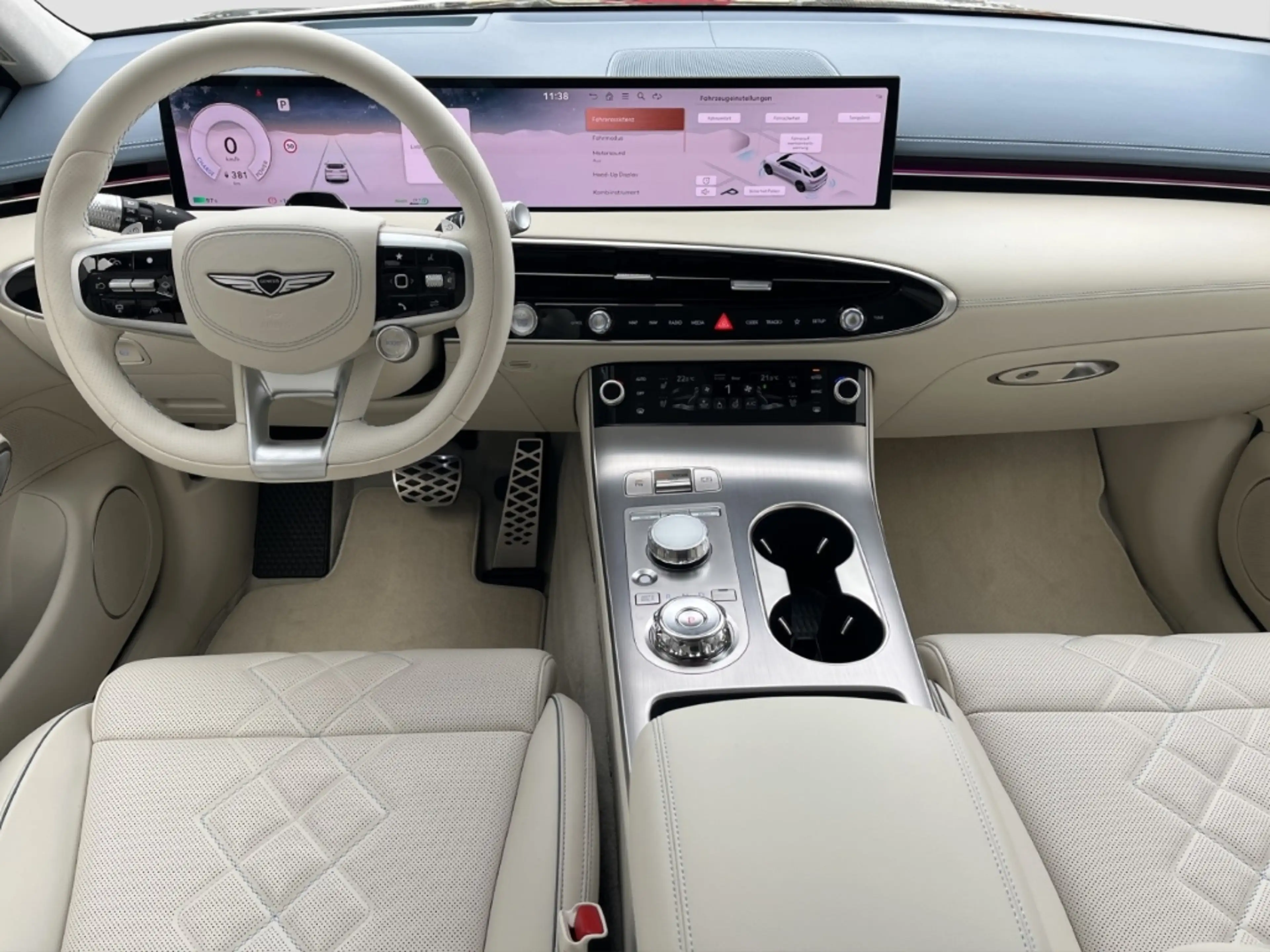 Genesis GV70 SPORT 84kwh *LEDER*PANORAMA*LED*CAM*CARPLAY* — photo 10