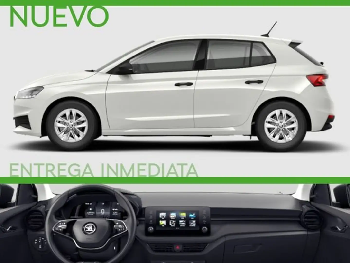 Skoda Fabia 1.0 MPI Essence 59kW Blanco - 1