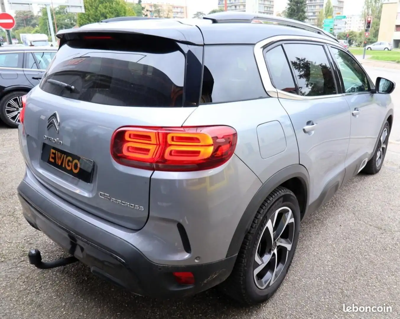 Citroen C5 Aircross Citroën 1.5 BLUEHDI 130 CH SHINE EAT BVA CHAINE OK %2B CARPLAY CAMERA DE RECUL ATTE... Gris - 2