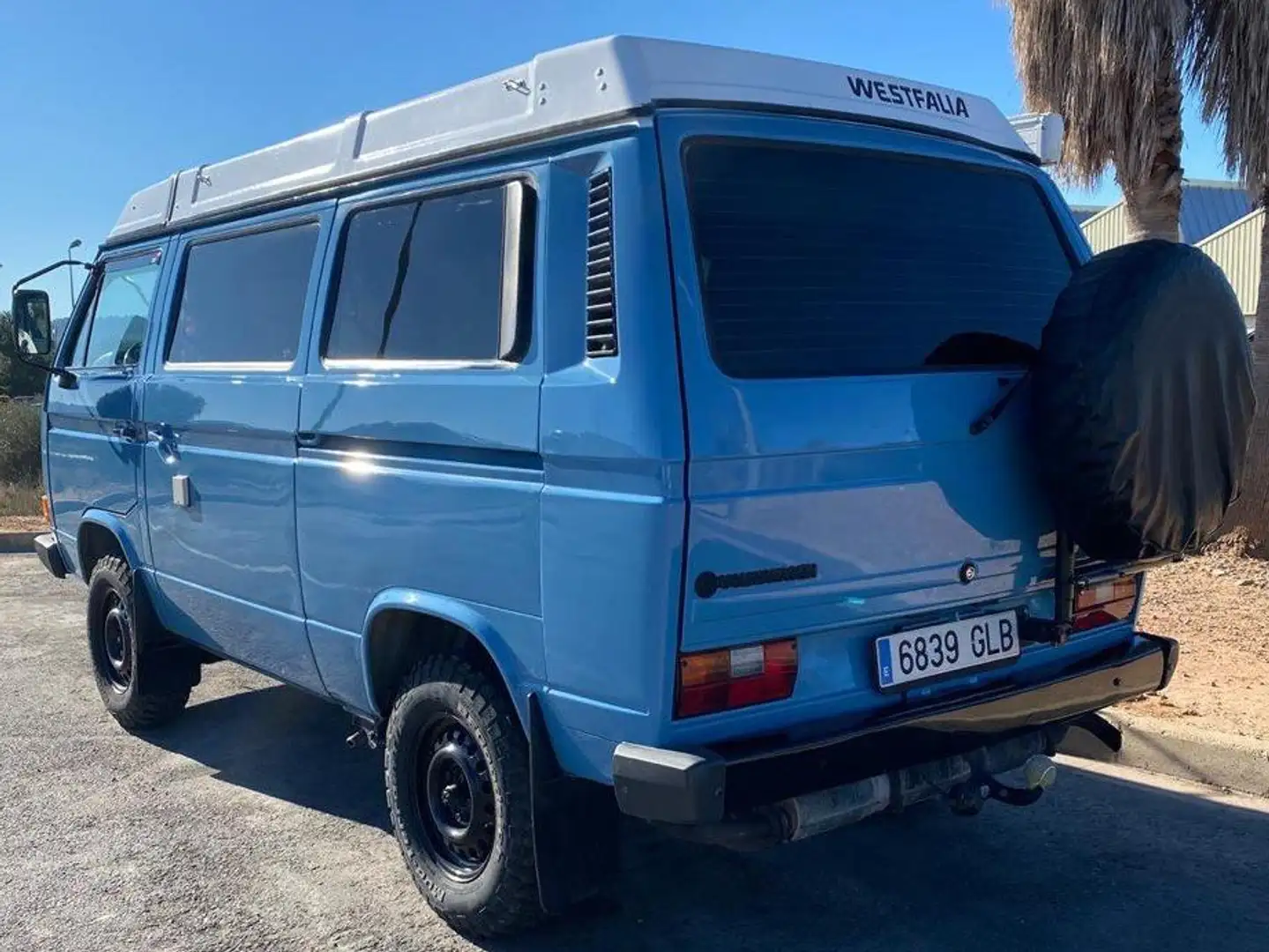Volkswagen T3 syncro Azul - 2