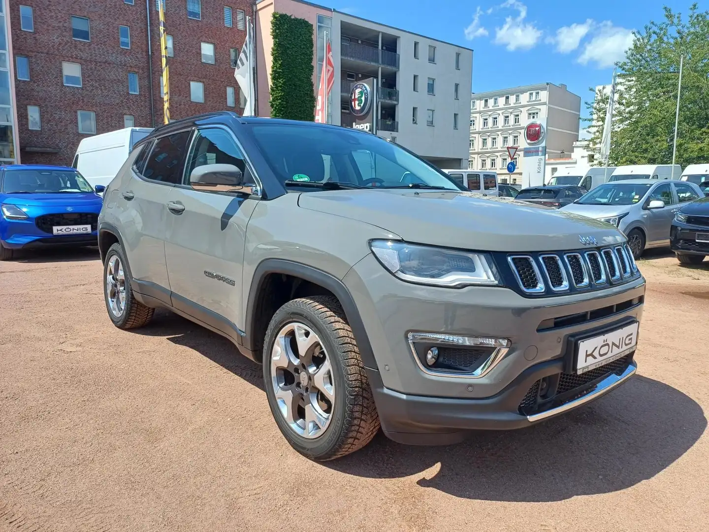 Jeep Compass 1.4 MultiAir Limited 4WD Grau - 2