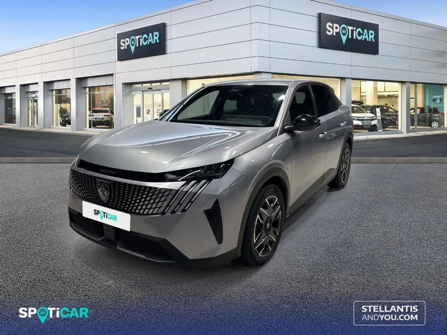 Peugeot 3008 1.2 100KW eDCS6 Allure Gris - 1