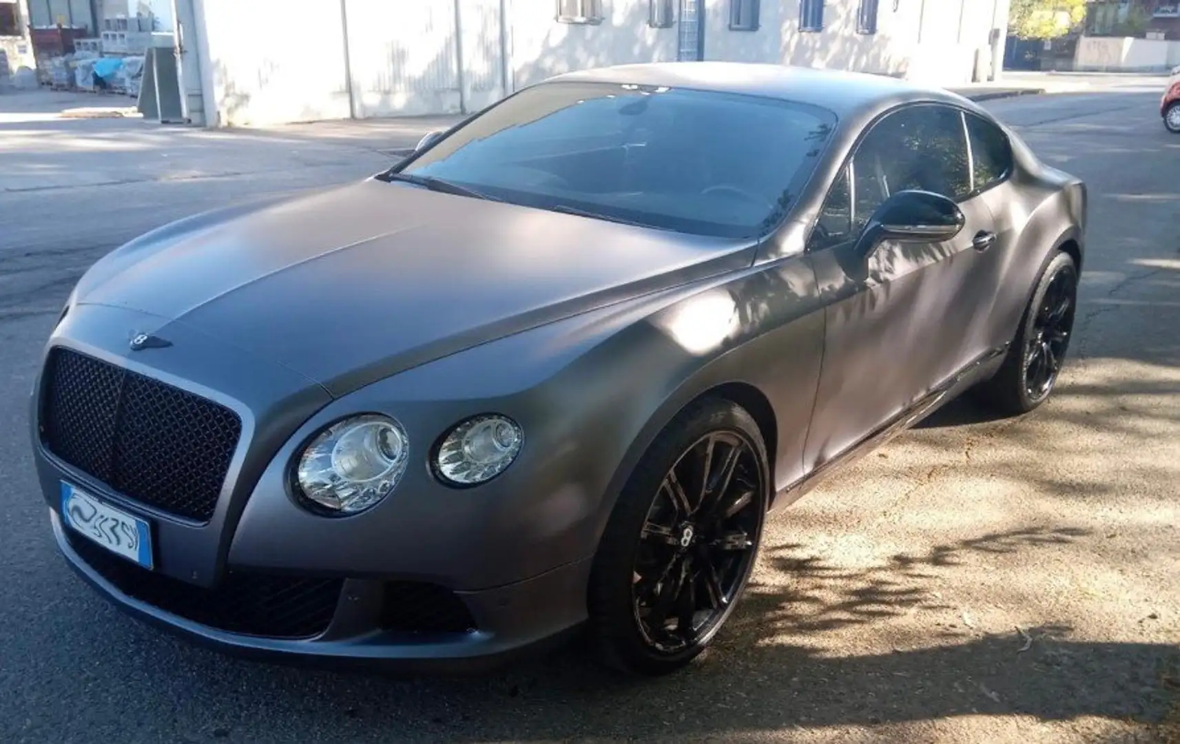 Bentley Continental GT W12-MULLINER-MATT GREY-FULL OPTIONAL Сірий - 2