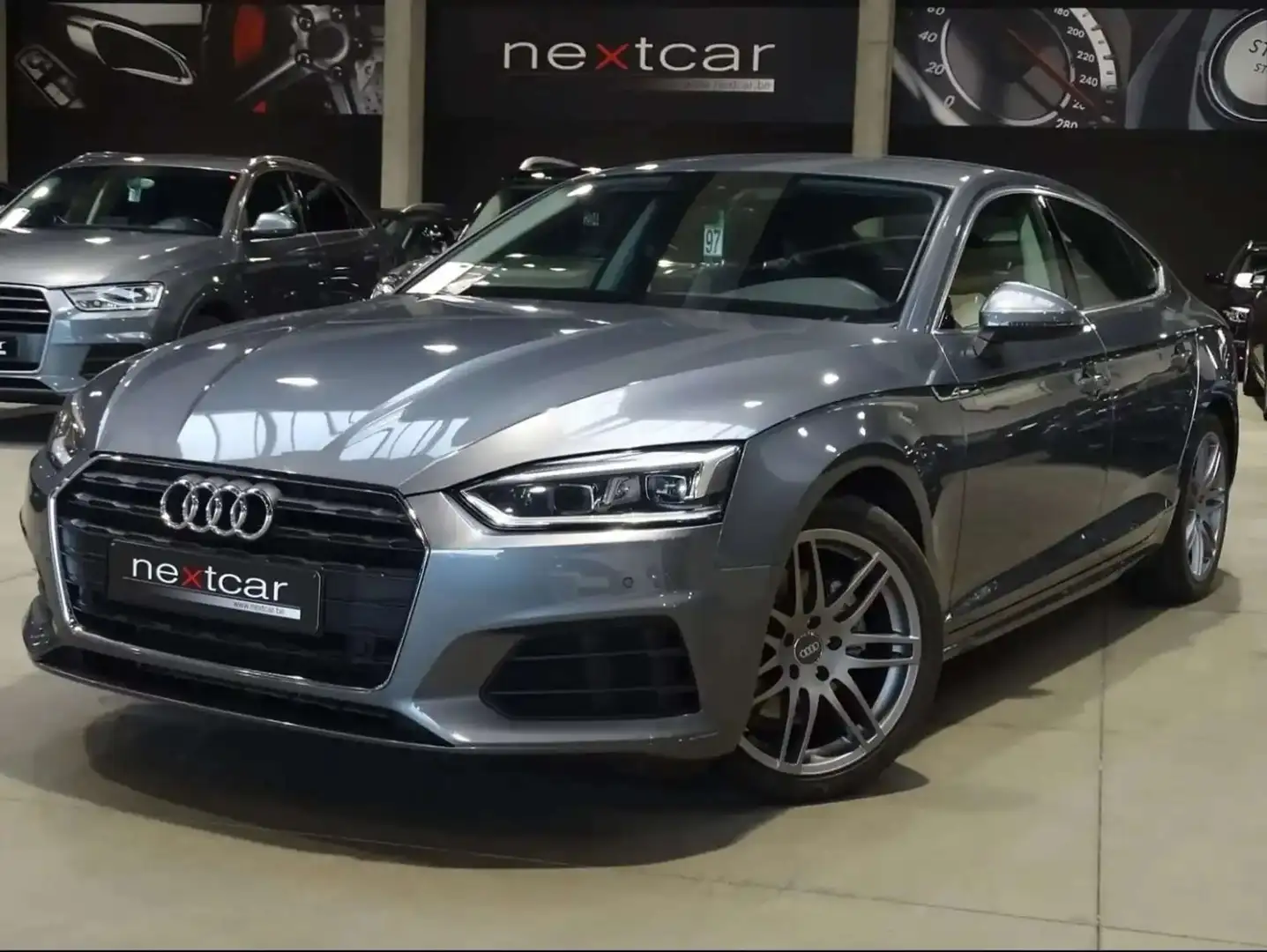Audi A5 SB 35TDi STronic EUR6dT *CUIR-MATRIX-CRUISE* Gris - 1