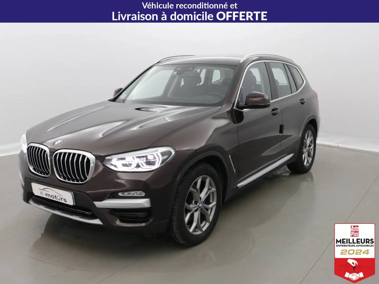 BMW X3 X3 xDrive20d 190ch BVA8 - xLine Blanc - 1