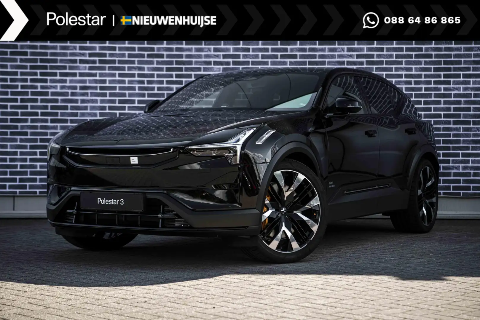 Polestar 3 Long range Dual motor Perf. Pilot Plus 111 kWh Nie Zwart - 1