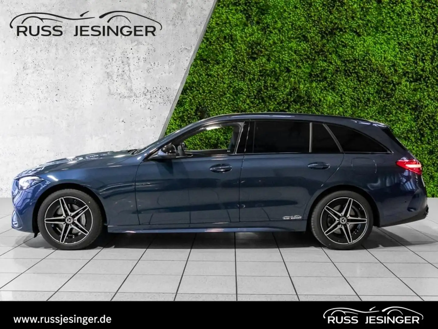 Mercedes-Benz C 300 de T AMG Line *AHK*Distr*LED*Pano*Memo*360 Blau - 2
